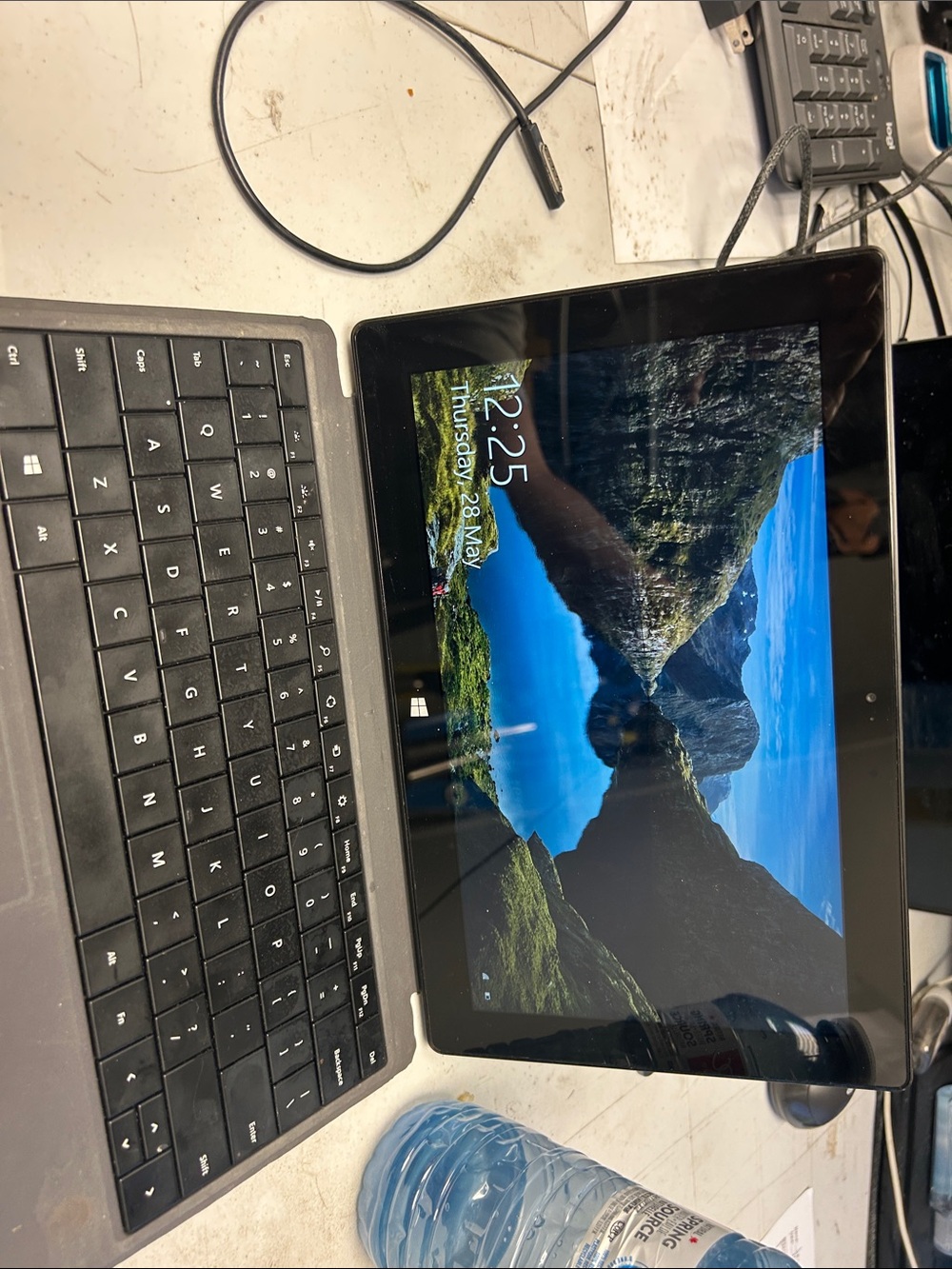 Windows Microsoft Pro Tablet with Detachable Keyboard - Black